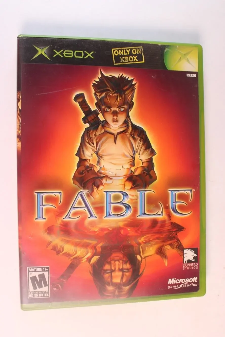 Fable (Original Xbox) Black Label, CIB Complete, Tested/works